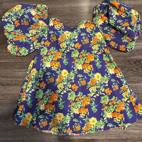 Caroline Constas floral print “Mini Palmer Dress” - Picture 7 of 10